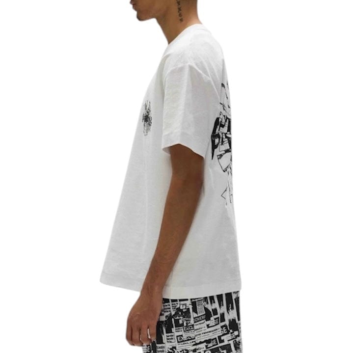 Purple Brand Shattered Tee (Brilliant White) P104-JWSH225