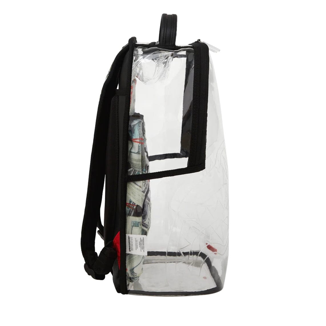 Sprayground Money Chomp Clear Backpack