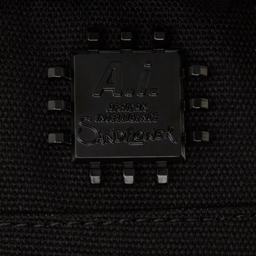 Sprayground A.I. African Intelligence Born & Raised Sandflower Collab Backpack