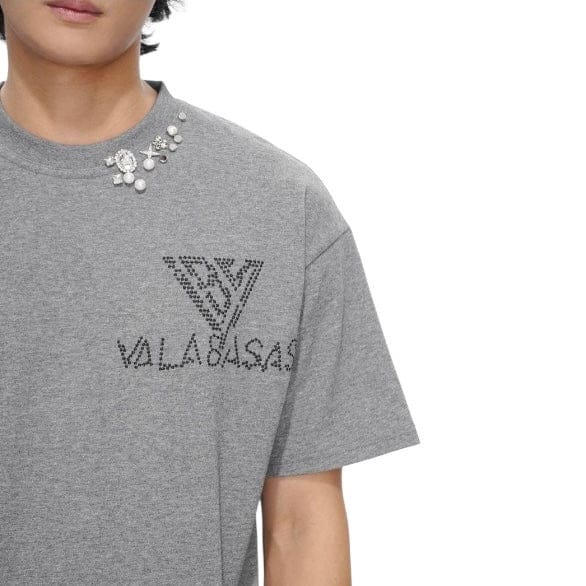 Valabasas Royalty Tee (Light Grey) VLBS-VT1-1058