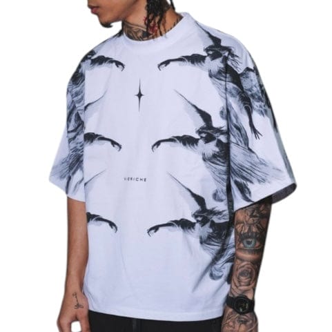 Vie Riche Archangel Plural Tee (White) VR1352-WHT