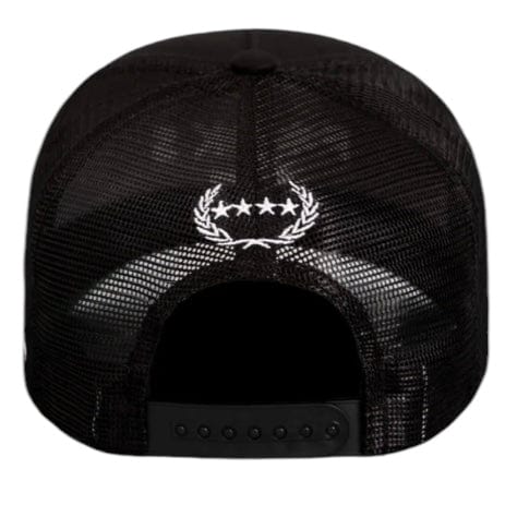 Field Grade No F*cks Given Twill Meshback Trucker Hat (Black) 1004994