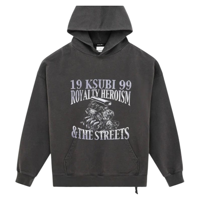 Ksubi Engine Ekcess Hoodie (Faded Black) MPF25FL004