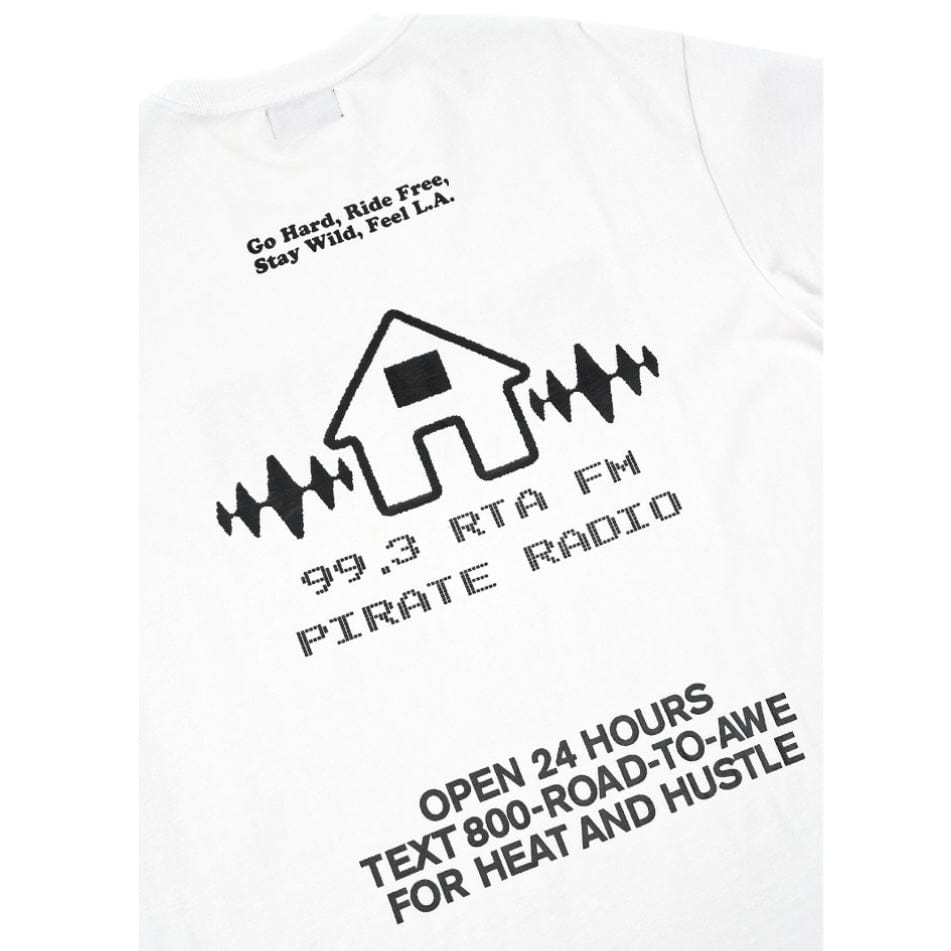 Rta Colin Oversized Short Sleeve Tee (White Radio House) MLFQK911-T1322WTRHS