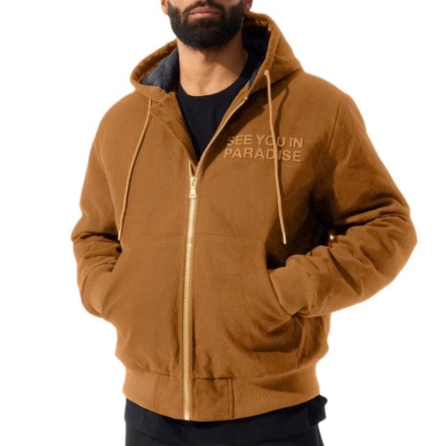 Jordan Craig See You In Paradise Hooded Work Jacket (Wheat) 91750