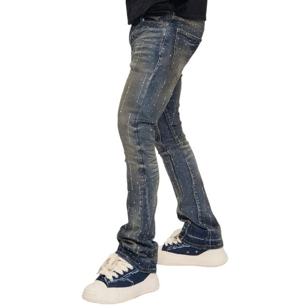 Valabasas Heath Stacked Denim (Dirty Vintage) VLBS-VJ3-1015