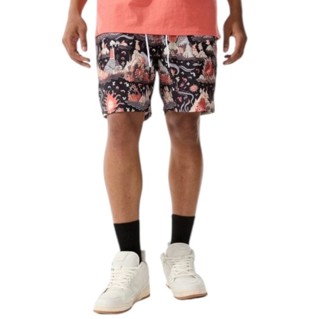 Jordan Craig Retro Ibiza Lounge Shorts (Midnight) 2053S