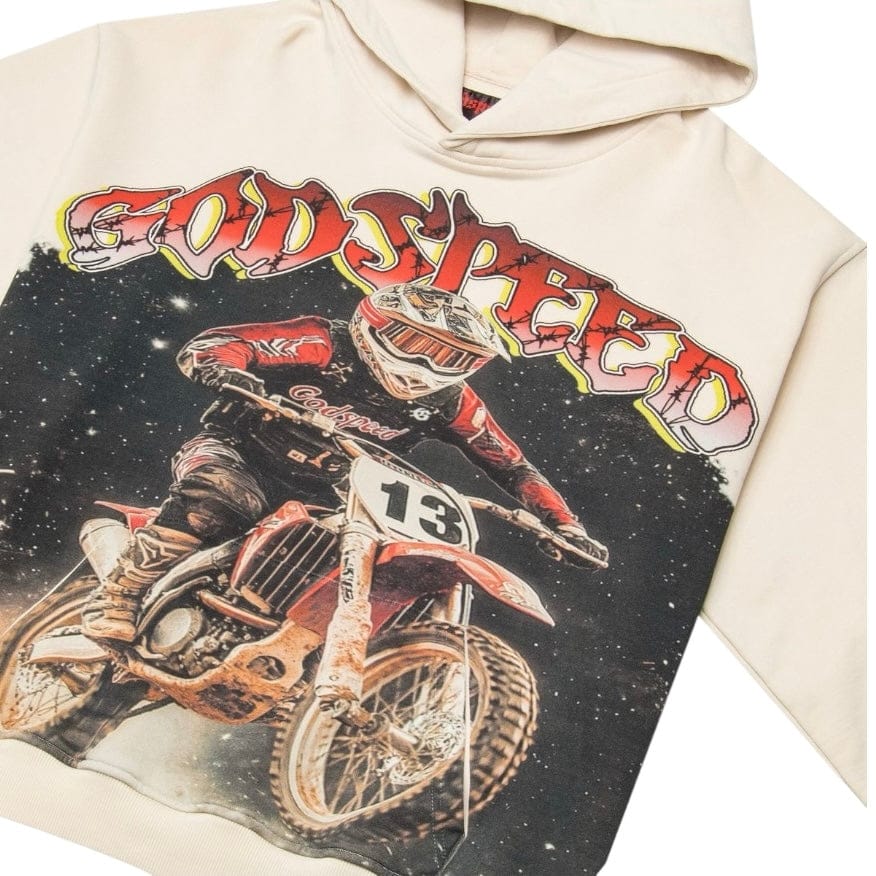 Godspeed Motocross Hoodie (Bone)