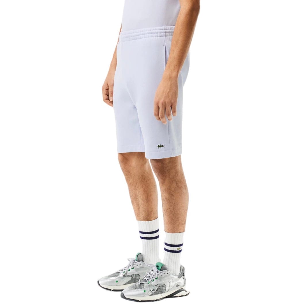 Lacoste Regular Fit Fleece Shorts (Light Blue) GH9627-51