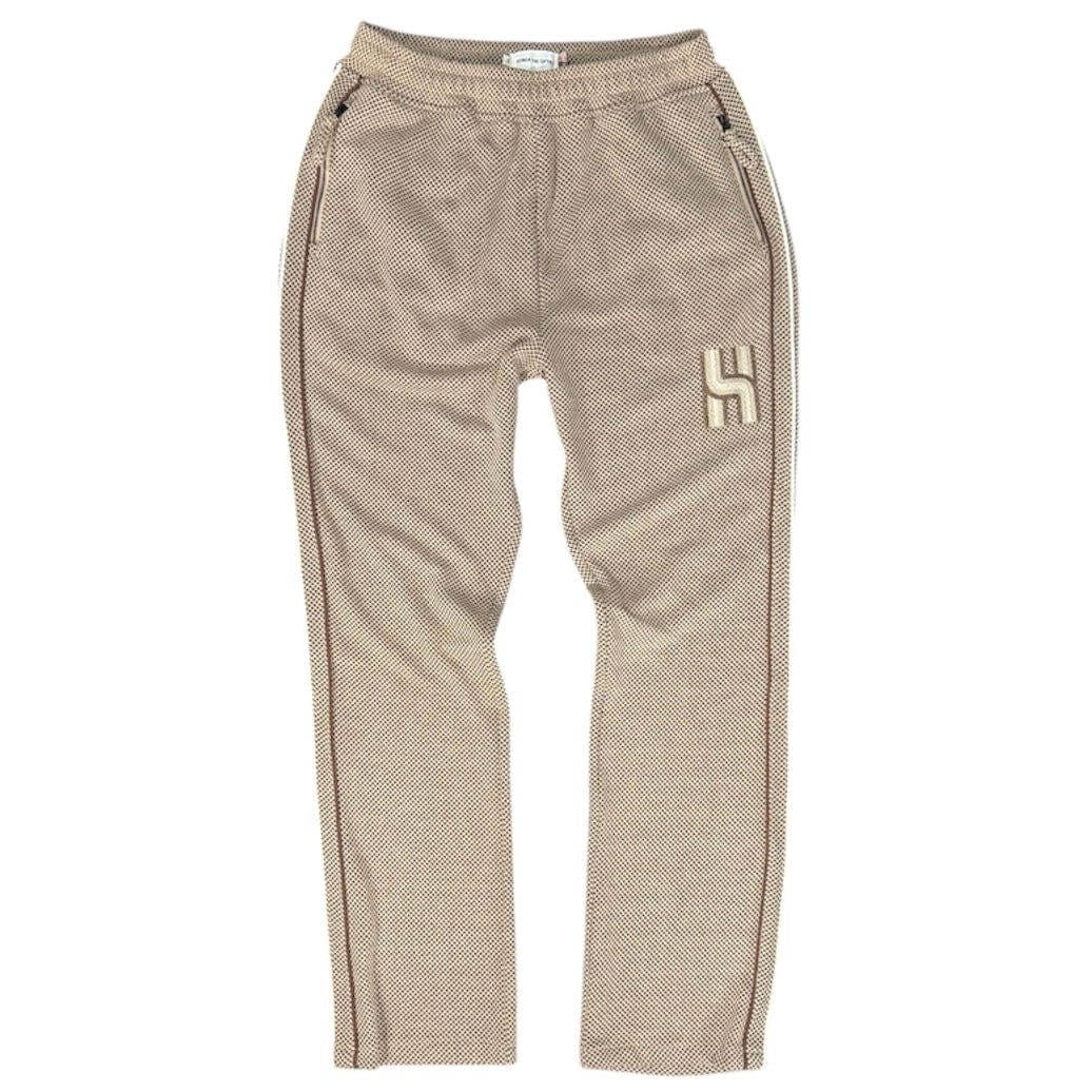 Honor The Gift Novelty Knit Track Pant (Brown) HTG240310