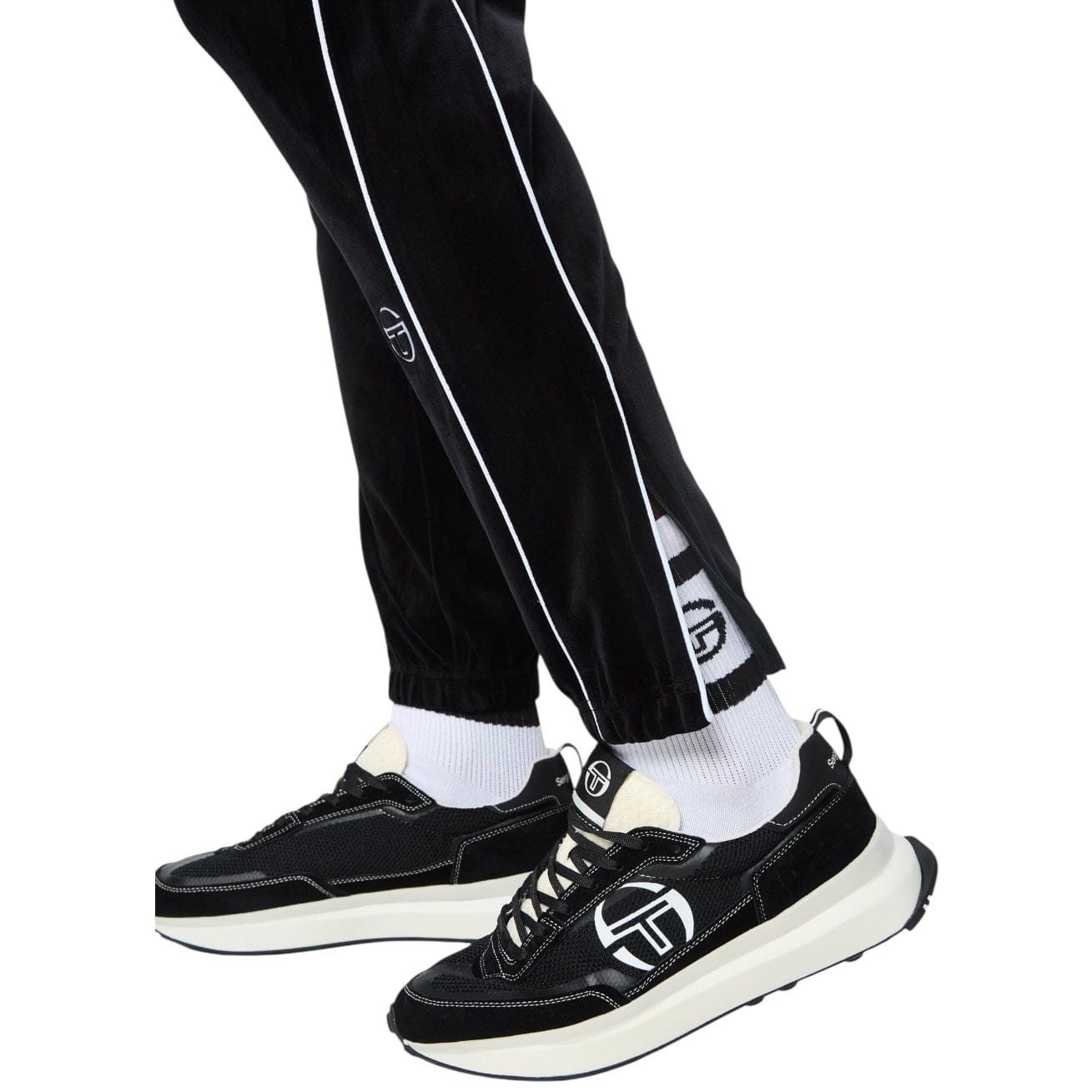 Sergio Tacchini Lioni Track Set (Black Beauty)