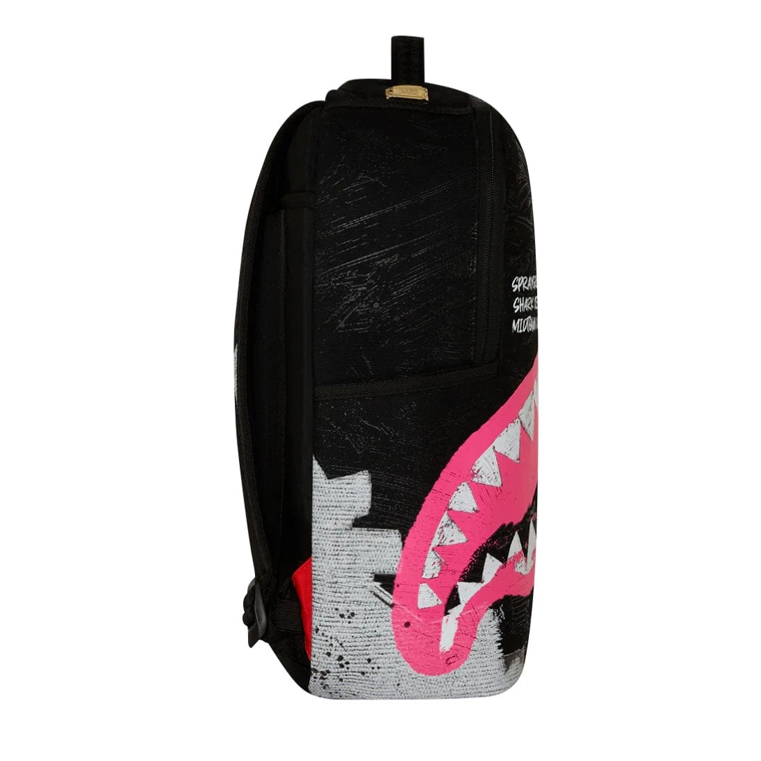 Sprayground Shark Central Acrylic Art DLX Cotton Backpack