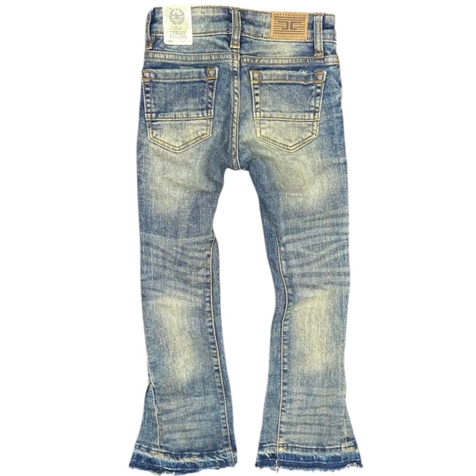 Kids Jordan Craig Clean Wash Jeans (Lager) JTF205K