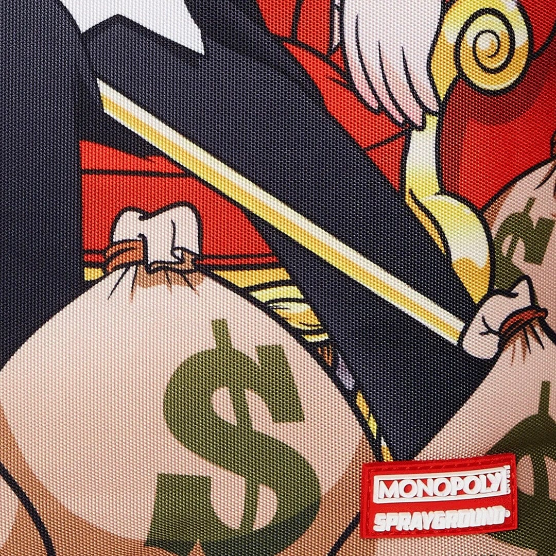 Sprayground Monopoly Gold Empire Throne Backpack