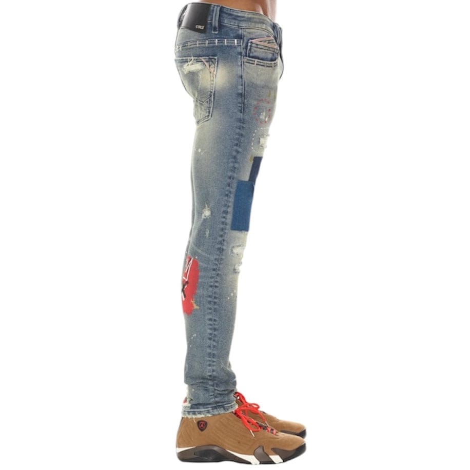 Cult Of Individuality Punk Super Skinny Denim (Basq) 622B11-SS40BB