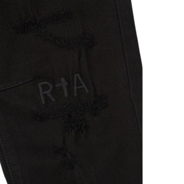 Rta Olivier Skinny Jean (Black Scratched) MUDWD889-B1838BKSCR