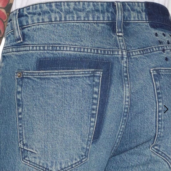 Ksubi Van Winkle Kult Denim (Mid Blue Vintage) MPF24DJ019