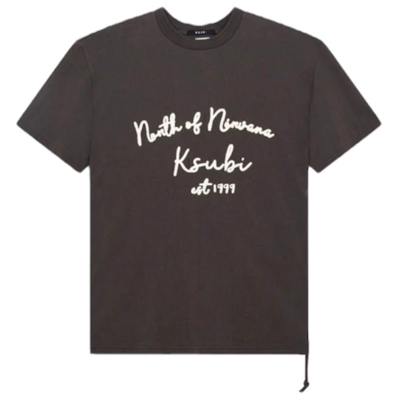 Ksubi Salud Biggie SS Tee (Faded Black) MPF25TE017