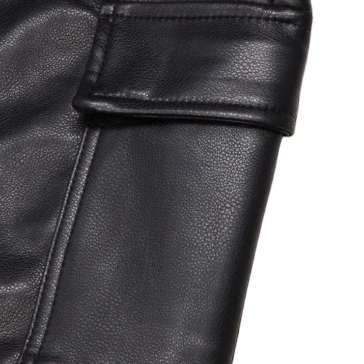 Valabasas Citing Skinny Leather Pants (Jet Black) VLBS-VJ2-1017