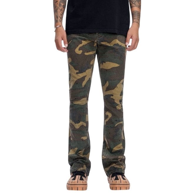 Valabasas Recon Stacked Jeans (Foilage Green) VLBS-VJ3-1059