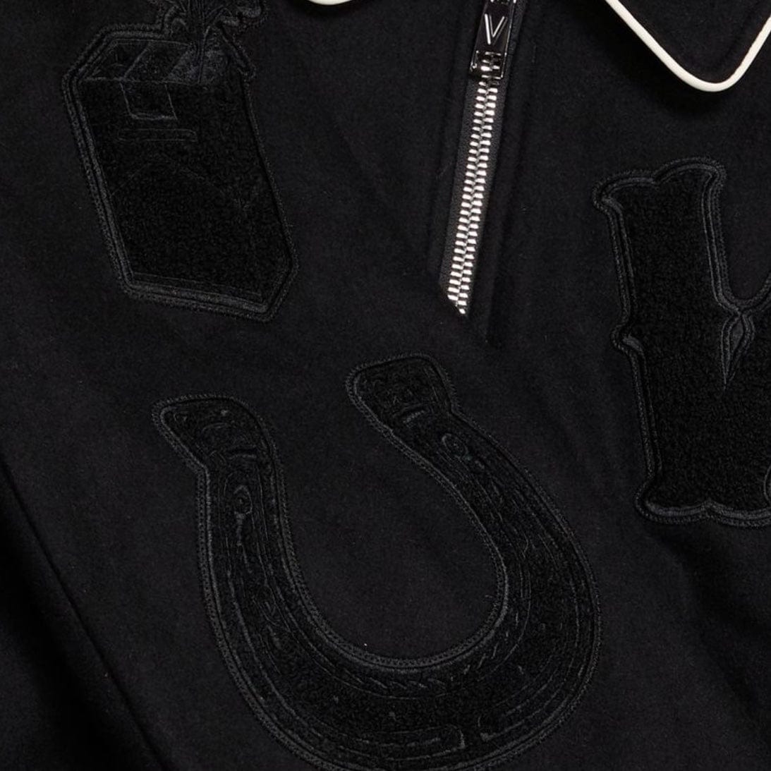Valabasas Wild Bunch Letterman Jacket (Black) VLBS941208