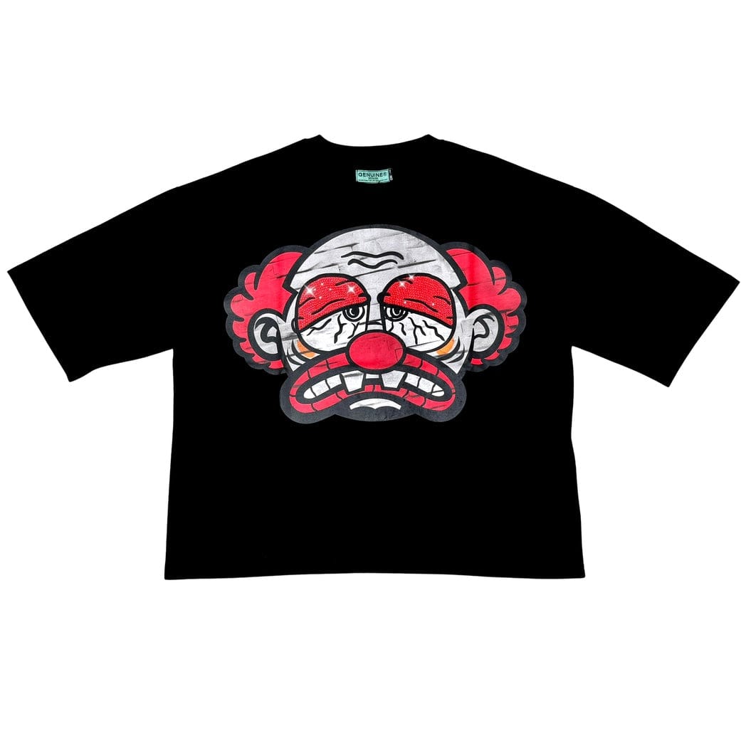 Genuine Sad Clown T Shirt (Black) GN6263-BLK