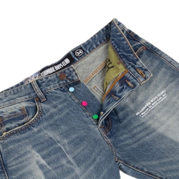 Billionaire Boys Club BB Dune Jeans-Heart Fit (Blue Dune) 851-2100
