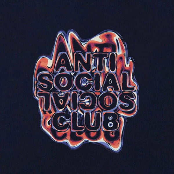 Anti Social Social Club Oil Slick Tee (Navy)