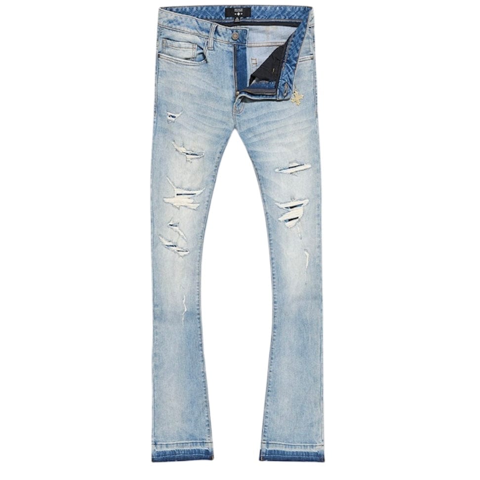 See You In Paradise Stacked Denim (Antique ) JTF2117