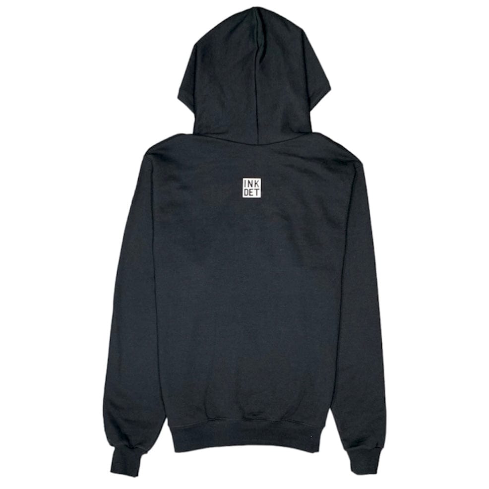 Ink Detroit Champion Pullover Hoodie (Black)