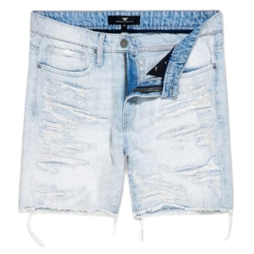 Jordan Craig Retro Riverside Denim Shorts (Iced White) J3218S