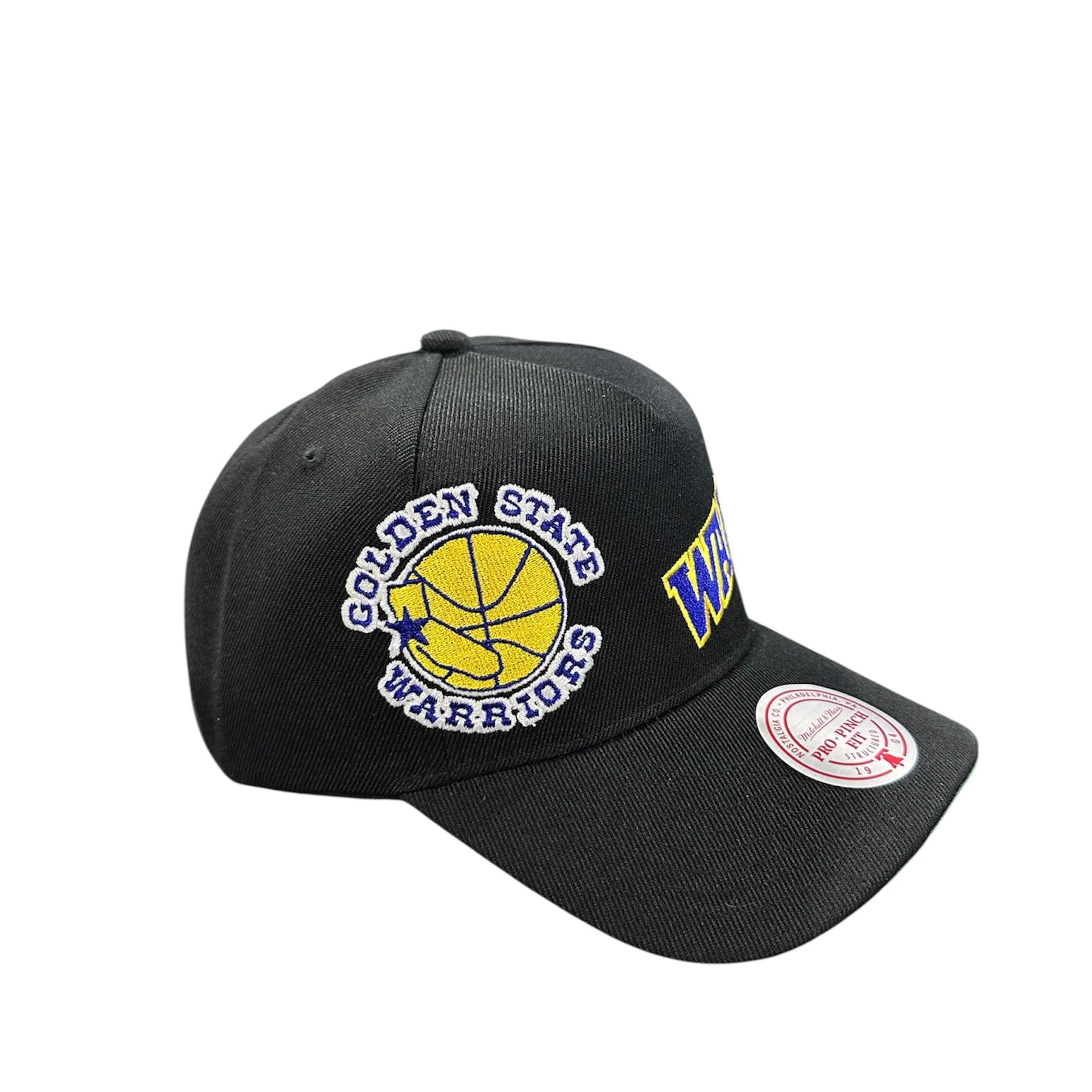 Mitchell & Ness Nba Golden State Warriors Busted Pro Snapback (Black)