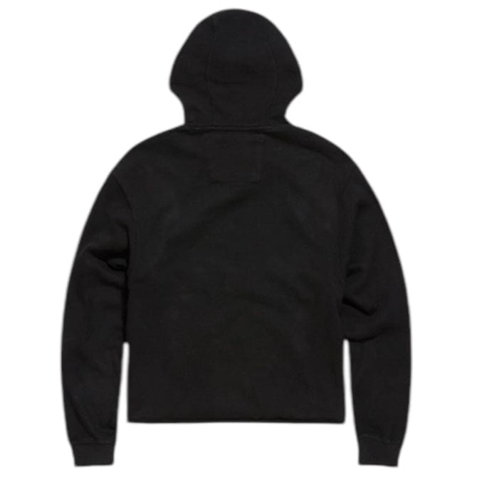 See You In Paradise Cropped Pullover Hoodie (Jet Black) 9120H
