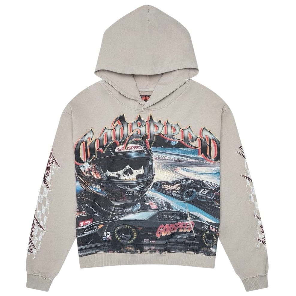 Godspeed Le Denier Hoodie (Stone Grey)