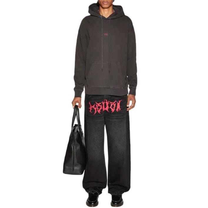 Ksubi Hit List Biggie Hoodie (Fade Black) MFA24FL001