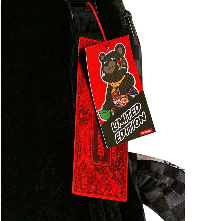 Sprayground Global Mogul Unlimited Miles Moneybear Teddybear Backpack