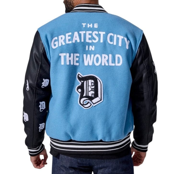 Jordan Craig D-Town Varsity Jacket (Lion Blue) 91653