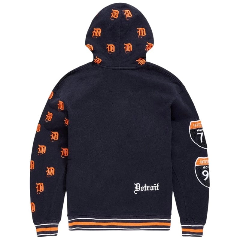 Jordan Craig 313 Pullover Hoodie (Tigers) 891655H