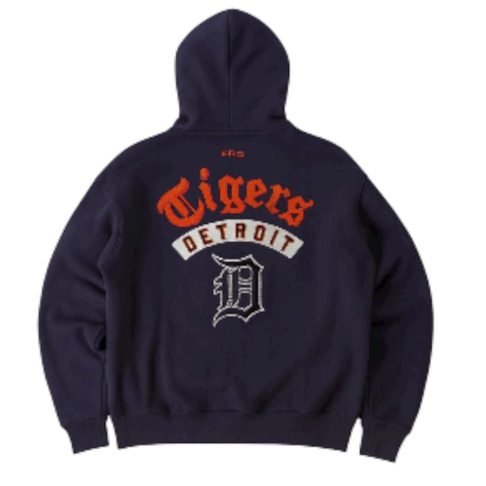 Pro Standard Detroit Tigers Best Of Men Fleece Po Hoodie (Midnight Navy)