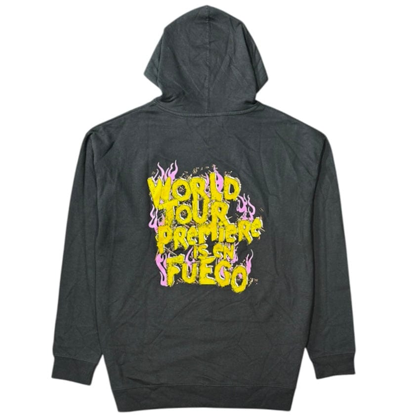World Tour Globe Hoodie (Black) N5238