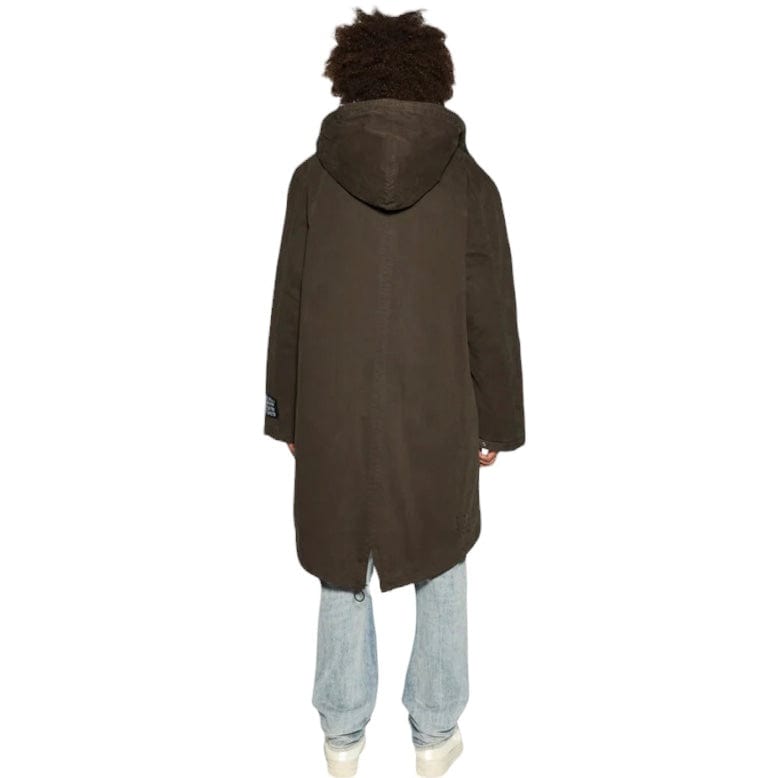 Ksubi Ranger Parka Jacket (Dark Khaki) MFA24JK004