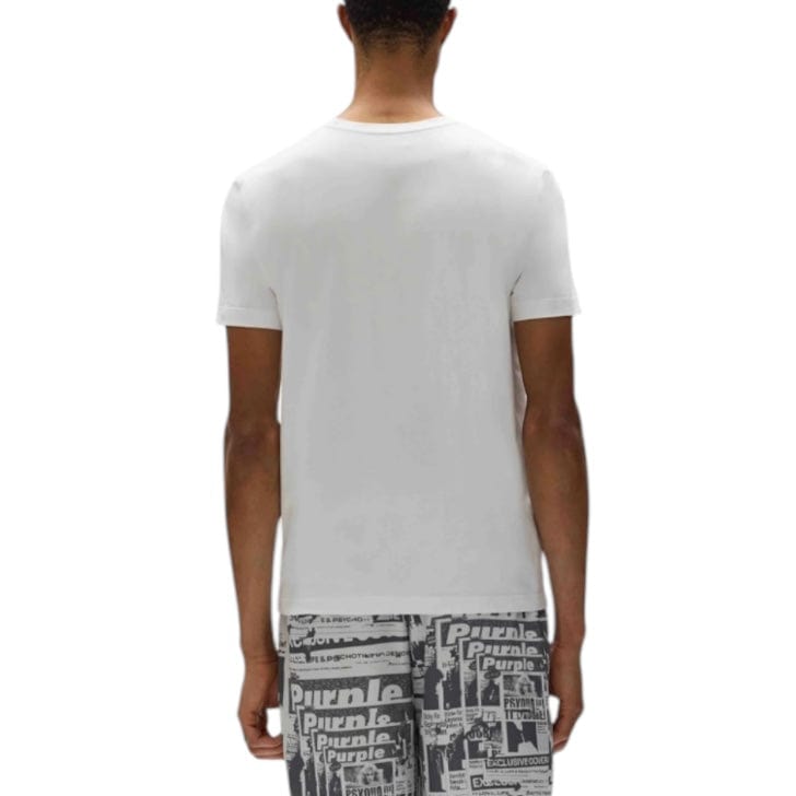 Purple Brand Tabloids Tee (Brilliant White) P109-CBWT225