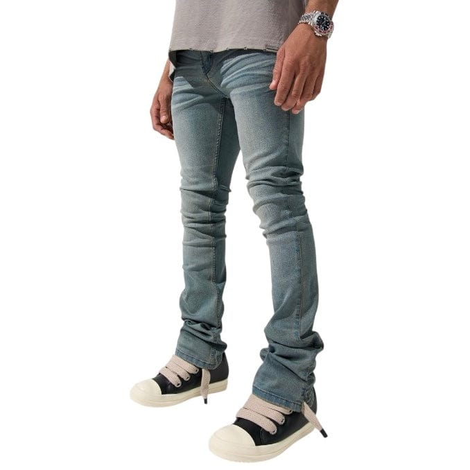 Serenede Seaburst Stacked Denim Jean (Slate) SEABRST-SLT
