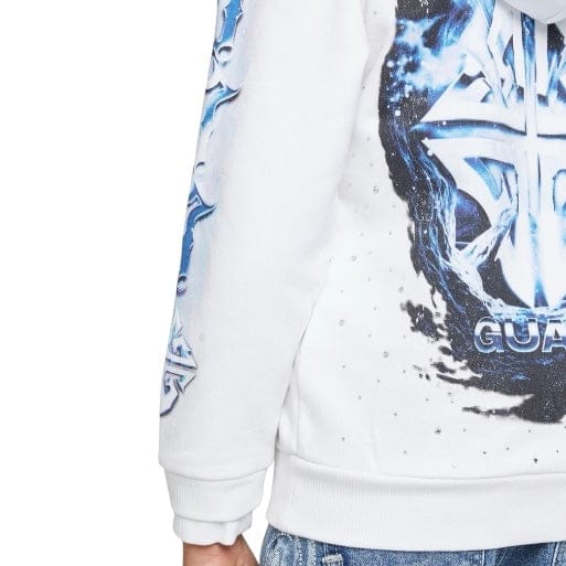 Boys Guapi Heavens Vault Kids Hoodie V1 (White)