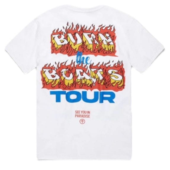 Jordan Craig Burn The Boats T Shirt (White) 9202A