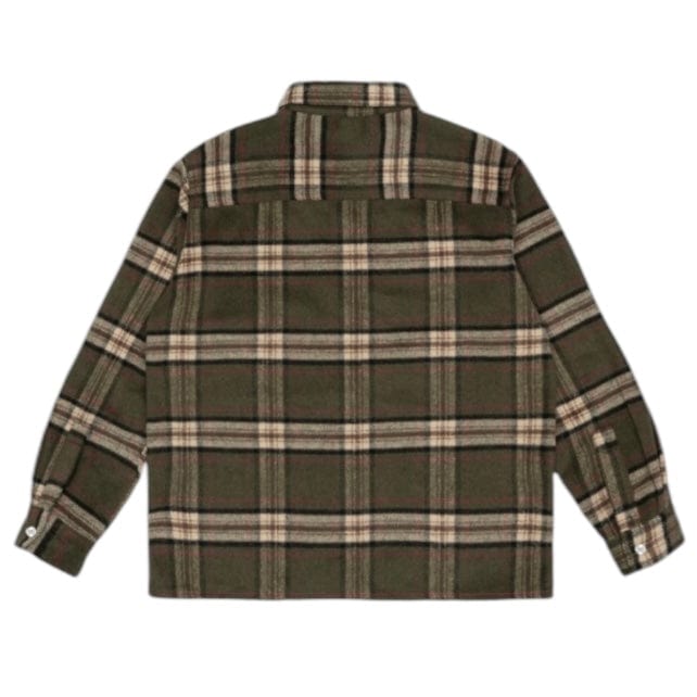 Sinclair Global Tackle Twill Flannel Shirt (Olive) SMT245