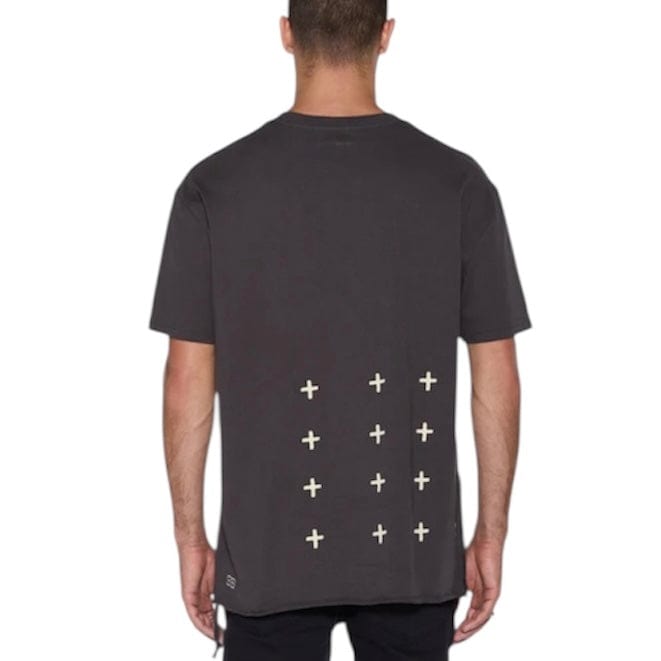 Ksubi Salud Biggie SS Tee (Faded Black) MPF25TE017