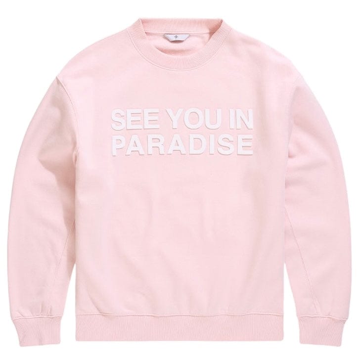 See You In Paradise Crewneck Sweatshirt (Light Pink)