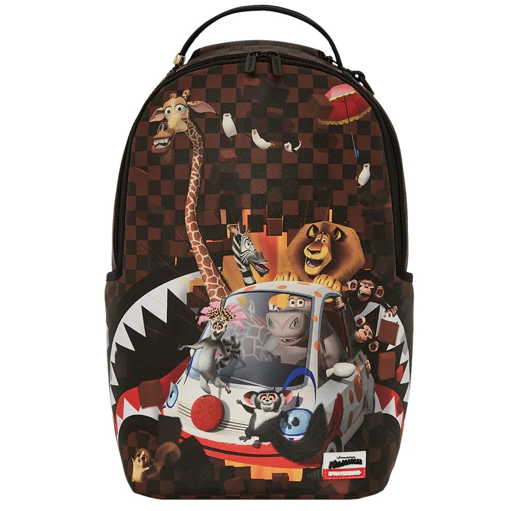 Sprayground Madagascar Rollin Thru DLXSV Backpack