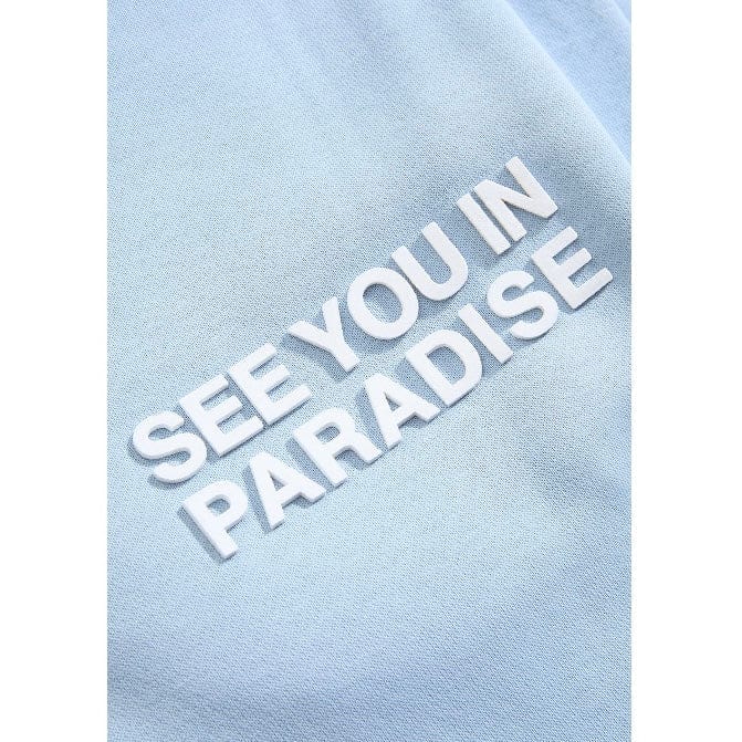 See You In Paradise Stacked Sweatpants (Carolina Blue)